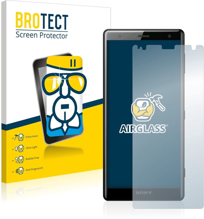 Screenprotector voor Sony Xperia XZ2 Beschermglas transparant