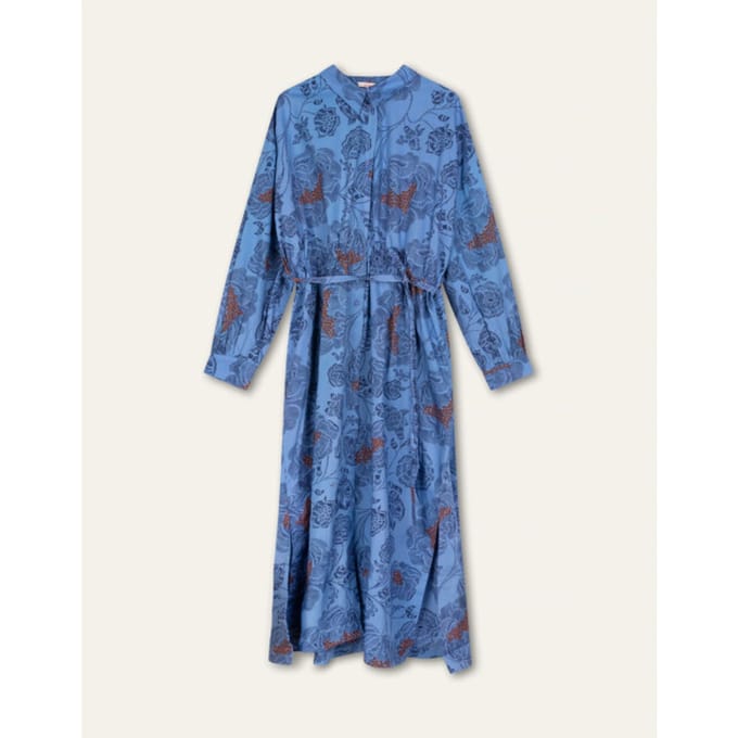 Oilily Daphne Jurk- maat36 Paars Impression