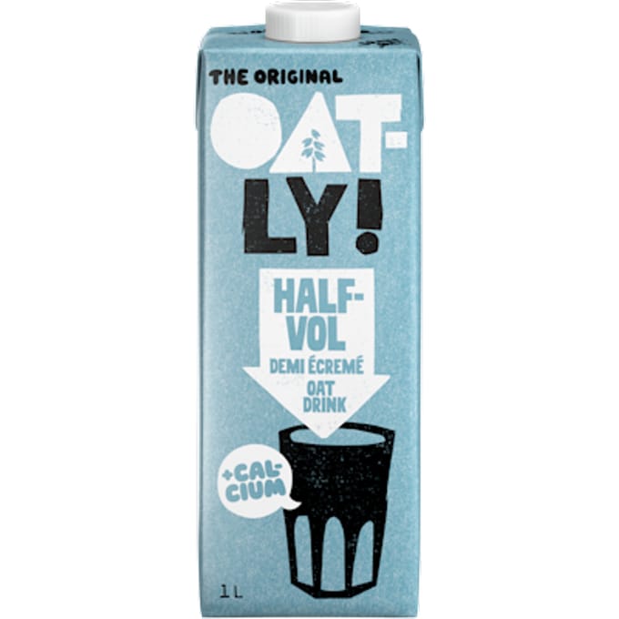 Oatly Haverdrank Calcium Halfvol 1LT