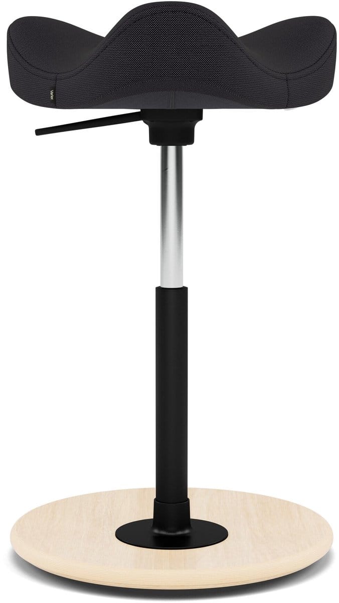 Varier Move zadelkruk, Zwart/Naturel Tonal - ergonomisch