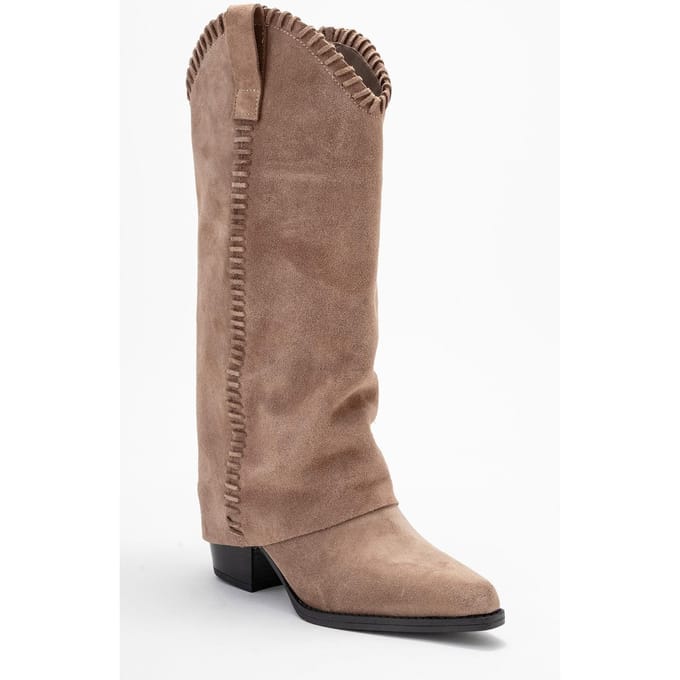 Clementina Leren Western Boot (Dames)
