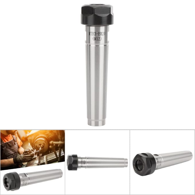 Chuck Collet Shank Holder Hoge nauwkeurigheid voor CNC-draaibanken MTB3ER20M12MTB3ER25M12MTB3ER20M12