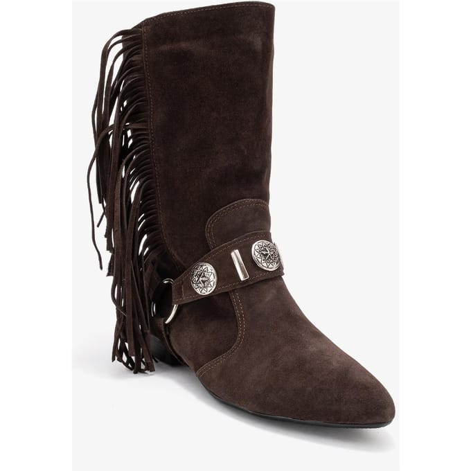 Selora Leren Gesp Western Boot