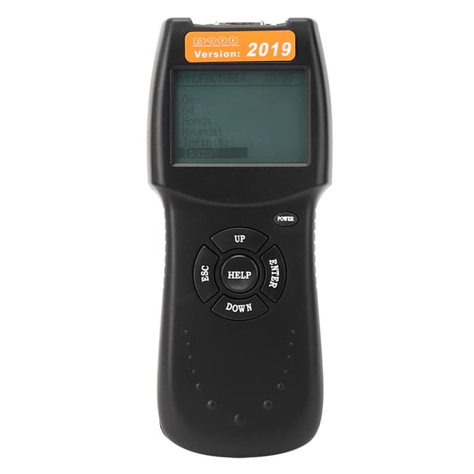 Lecteur de codes d'erreur universel pour voiture D900 CANBUS OBD2, outil de diagnostic, version 2019 gray