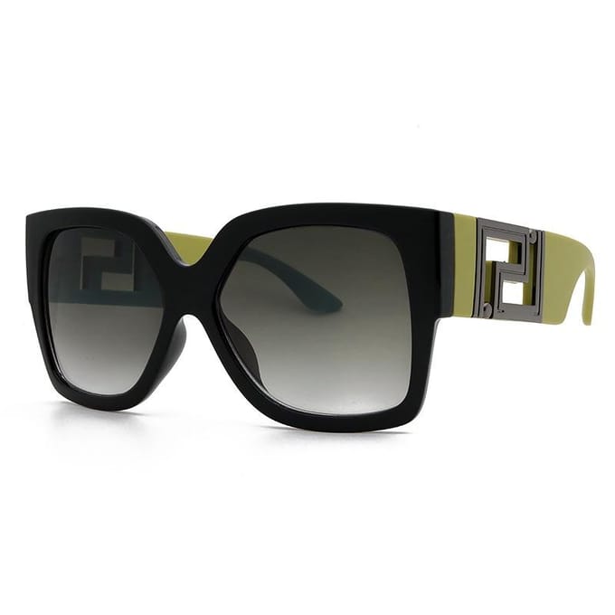 Mode grote frame vierkante zonnebril dames designer zonnebril