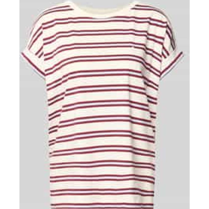 loose fit T-shirt van pure katoen model 'IDAARA'