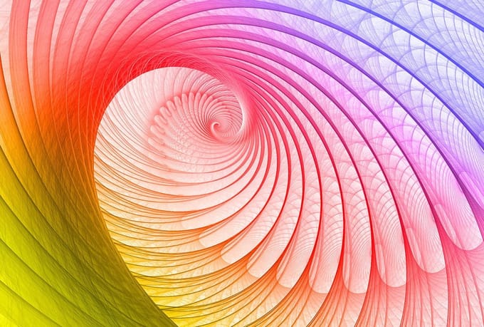 Poster | Paars , Roze | 104 x 70,5 cm