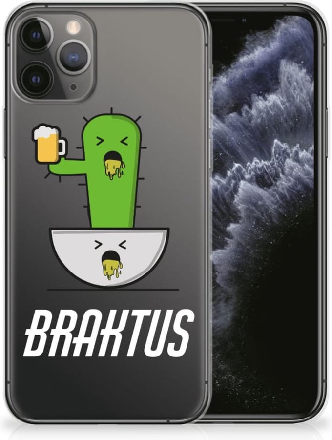 Apple iPhone 11 Pro Telefoonhoesje met Naam Braktus