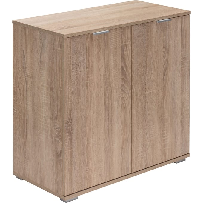 Casaria Dressoir Alba - 2 Deuren MDF 71x74x35cm – Eiken