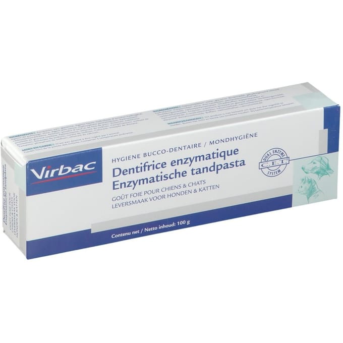 Virbac Enzymatic Enzymatische Tandpasta Leversmaak 100
