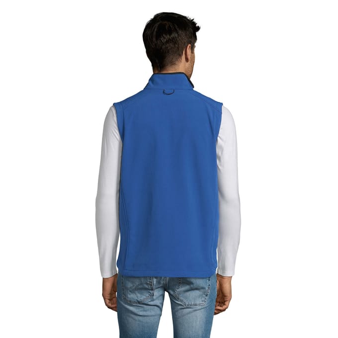 SOLS Heren Rallye Softshell Mouwloos Gilet (Koningsblauw)