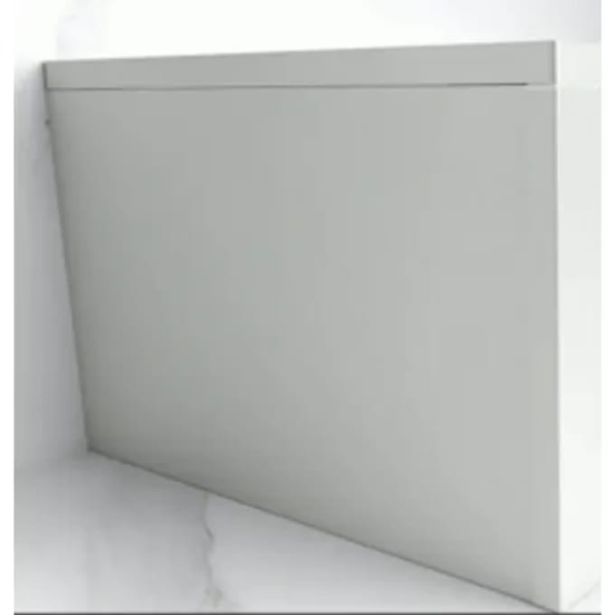 Allibert Inkortbaar Badmantel 80x54 Cm - Wit