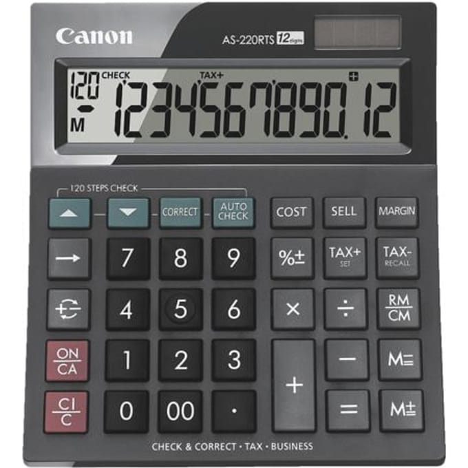 Canon AS-220RTS - Bureaurekenmachine