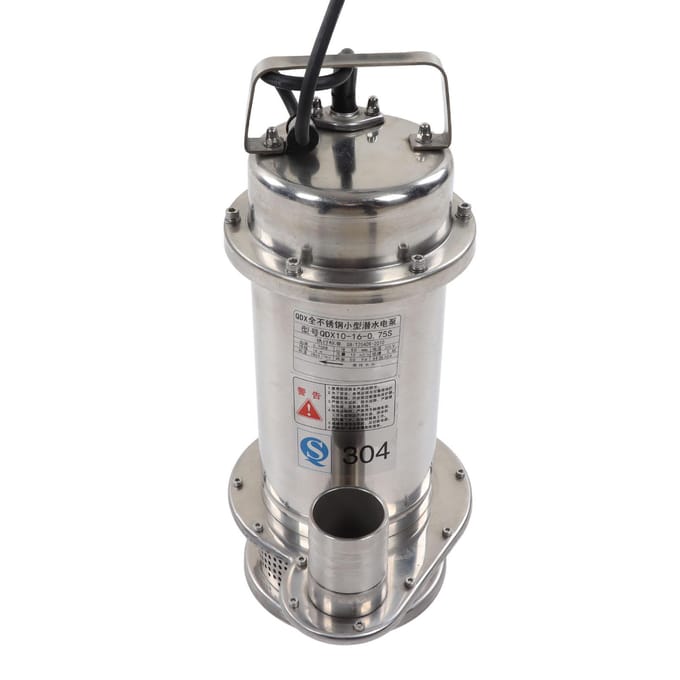 Dompelpomp RVS Huishoudelijk Elektrisch Corrosiebestendig Zeewaterpomp 750W 220V