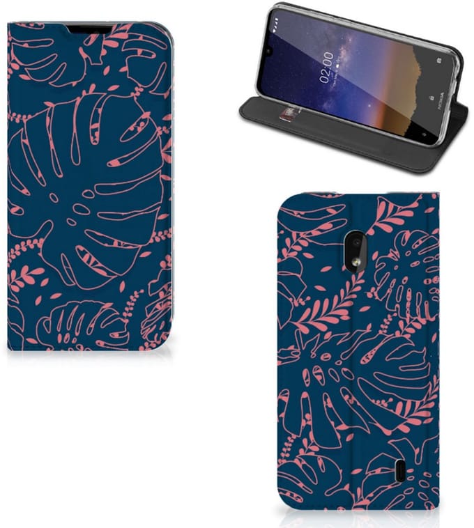 Nokia 2.2 Smart Cover Palm Leaves