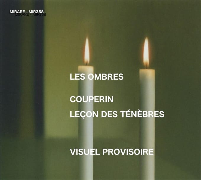 Les Ombres - Leçons De Ténèbres (CD)