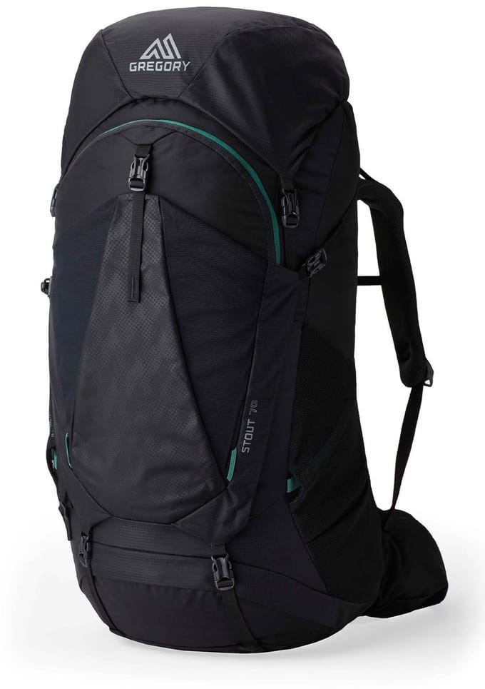 GREGORY trekkingrugzak rugzak Stout 70 EU Backpack Forest Black zwart