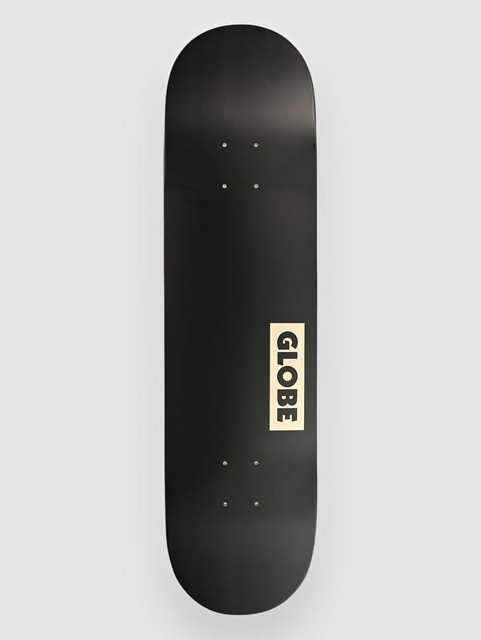 Globe Goodstock 8.125" Skateboard Deck zwart