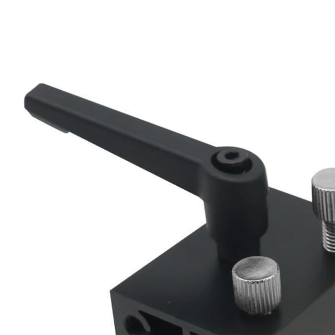 Hek Aanslag 75 Type T-sleuf Limietapparaat Aluminiumlegering Vergrendelbare T-track Locator