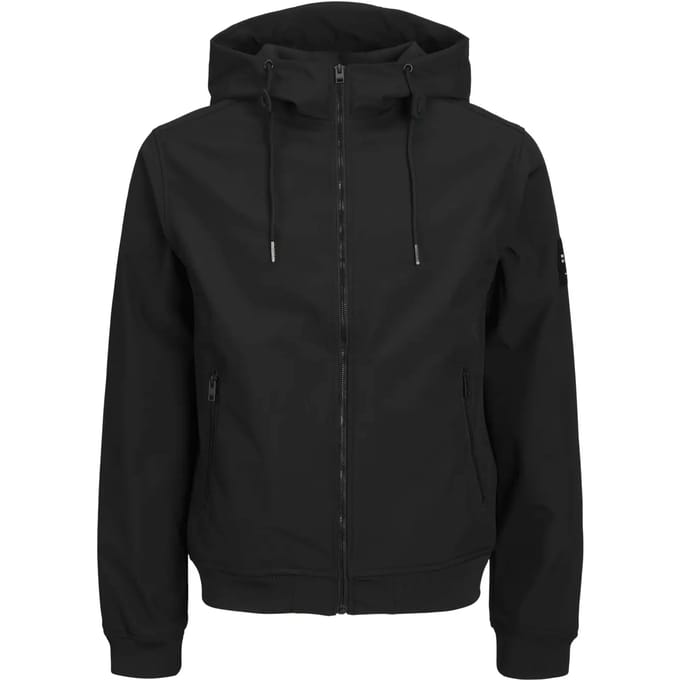 Jack & Jones Basic Hooded Softshell Jas Heren (plussize)