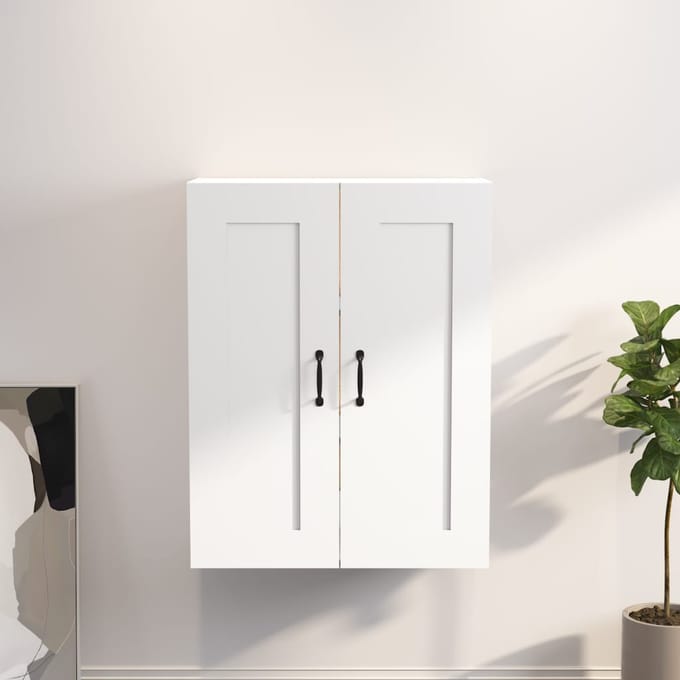vidaXL - Hangkast - 69,5x32,5x90 - cm - wit