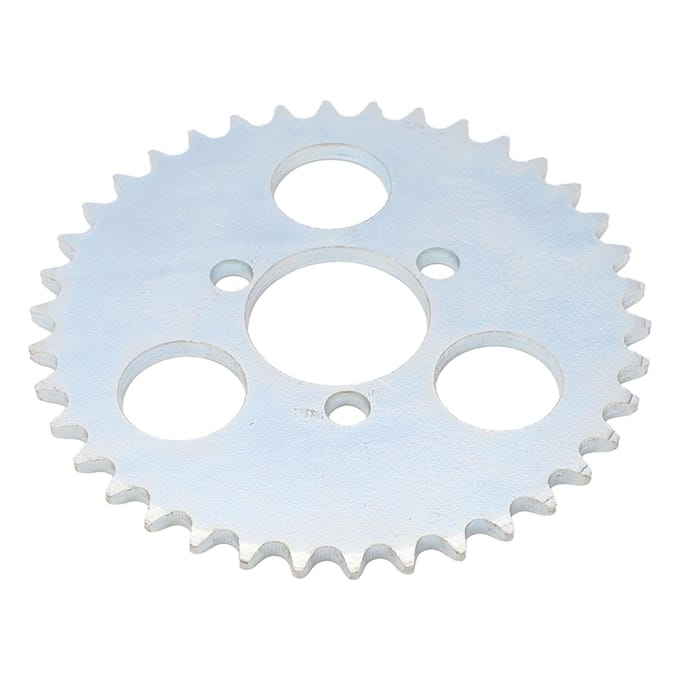 Pignon de roue arrière T8F 38T de 101 mm de diamètre, léger et portable, adapté pour 2 temps 43cc 49cc white