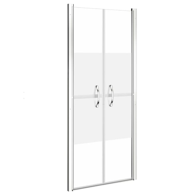 vidaXL - Douchedeur - 76x190 - cm - ESG - halfmat