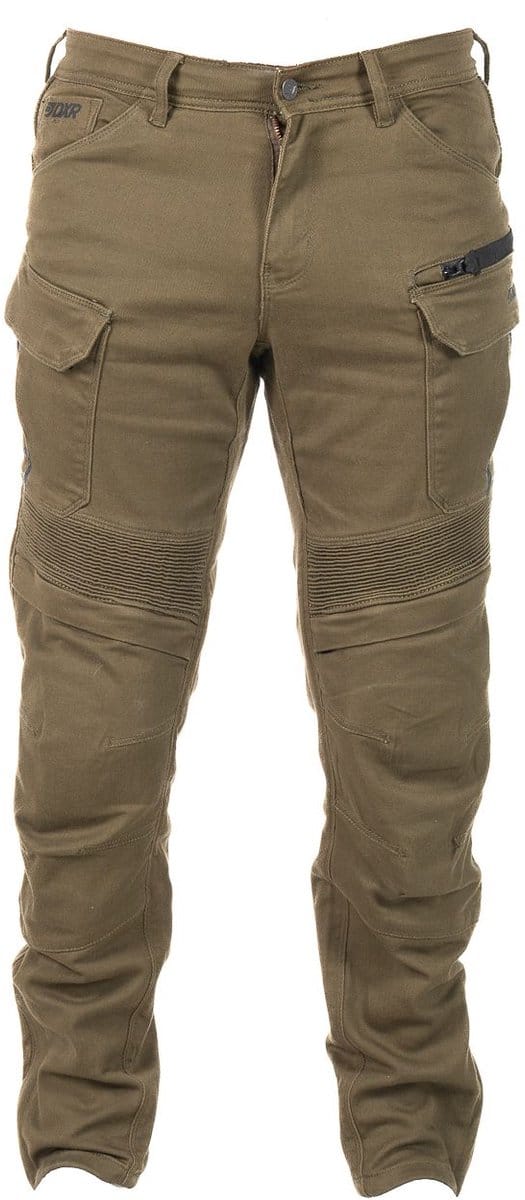 MOTOBLOUZ Motorbroek WAYNE Mannen Khaki XXL CE-gekeurd