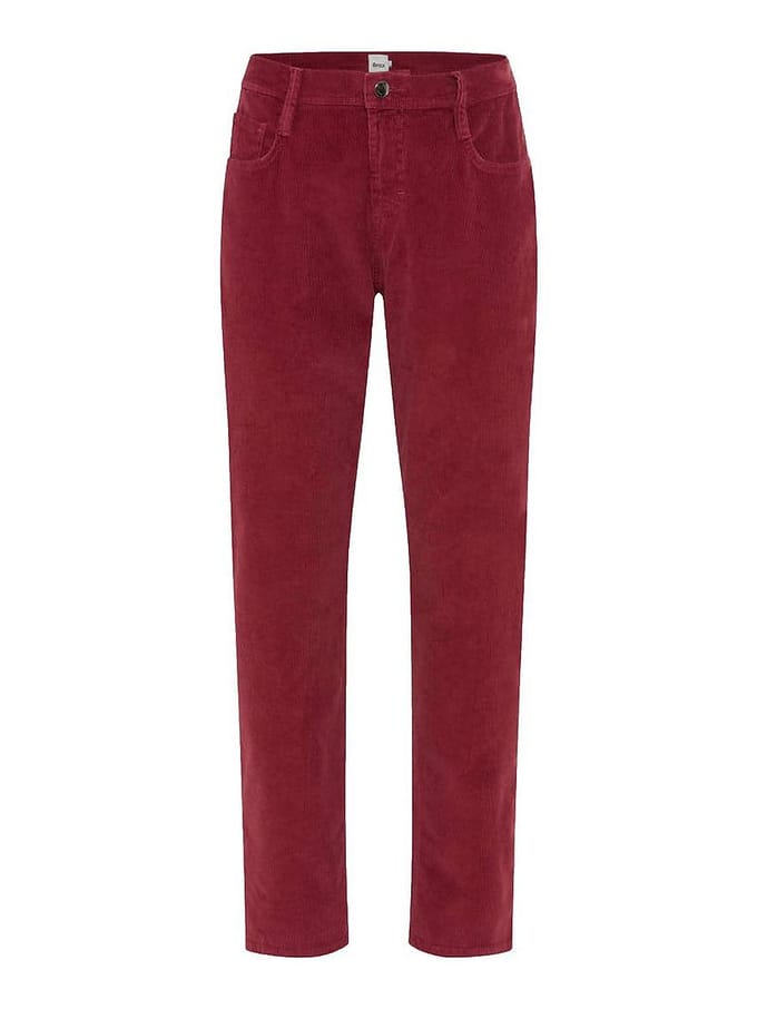 Cordbroek Van Brax rood