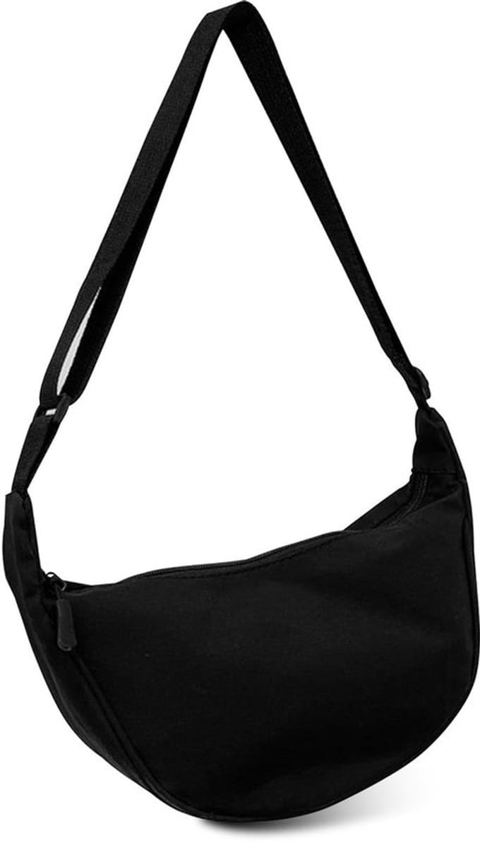 Dailygoody - Halve maan tas - Nylon crossbody tas - Draagbaar en