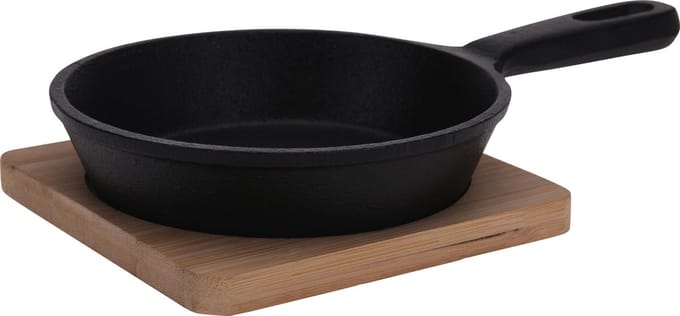 Excellent Houseware - Tapas Pan Gietijzer Ovaal 125 cm -