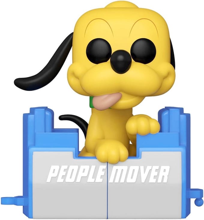 Funko Mickey Mouse Verzamelfiguur Walt Disney World 50th Anniversary POP! People Mover Pluto With Balloon 9 cm Multicolours