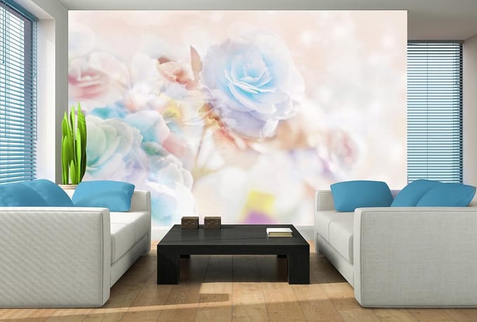 Poster | Blauw | 104 x 70,5 cm