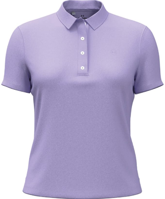 Under Armour ArmourDry SS Polo Purple Crest