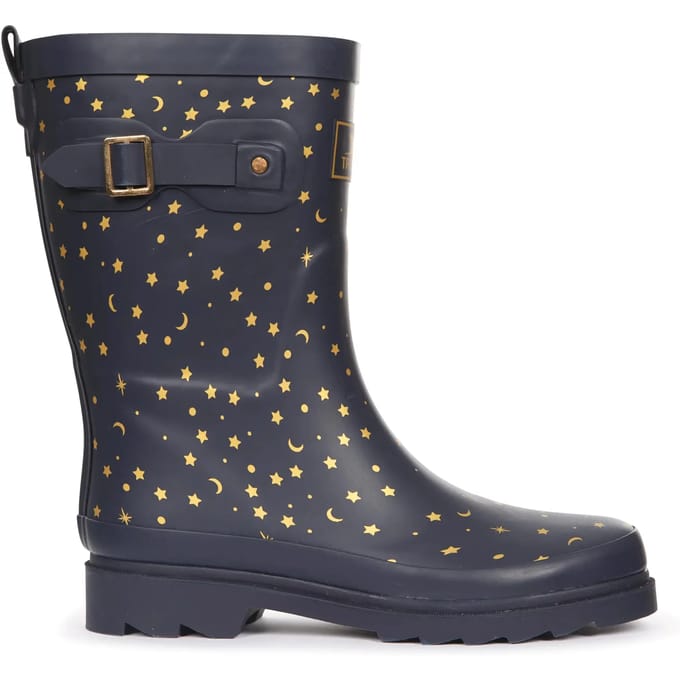 Trespass damesrubberlaarzen Celeste - Female Mid Height Welly Midnight