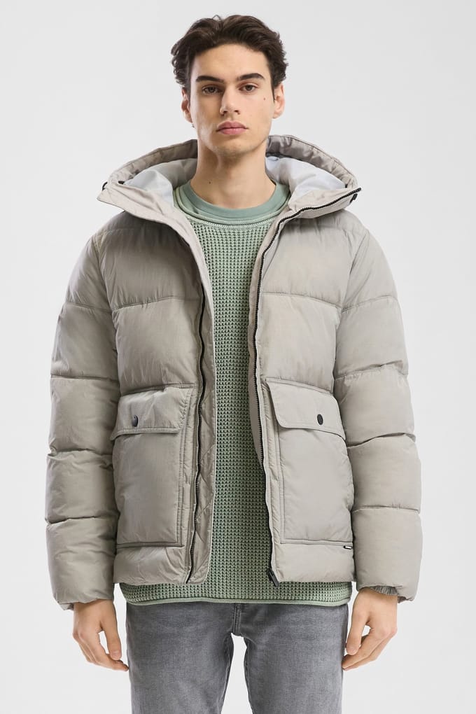 s.Oliver -qs Jackets Outdoor Grey/black Größe: L | Winterjacken Outlet | Herren | Grau