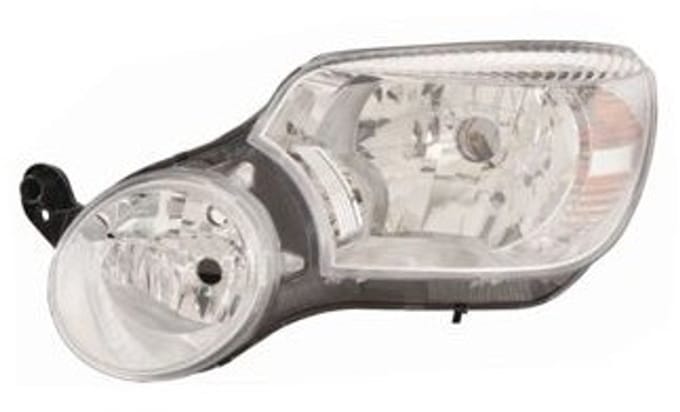 VanWezel 7606963 - Phare gauche avec clignotant pour Skoda Yeti de 2009 à 2014