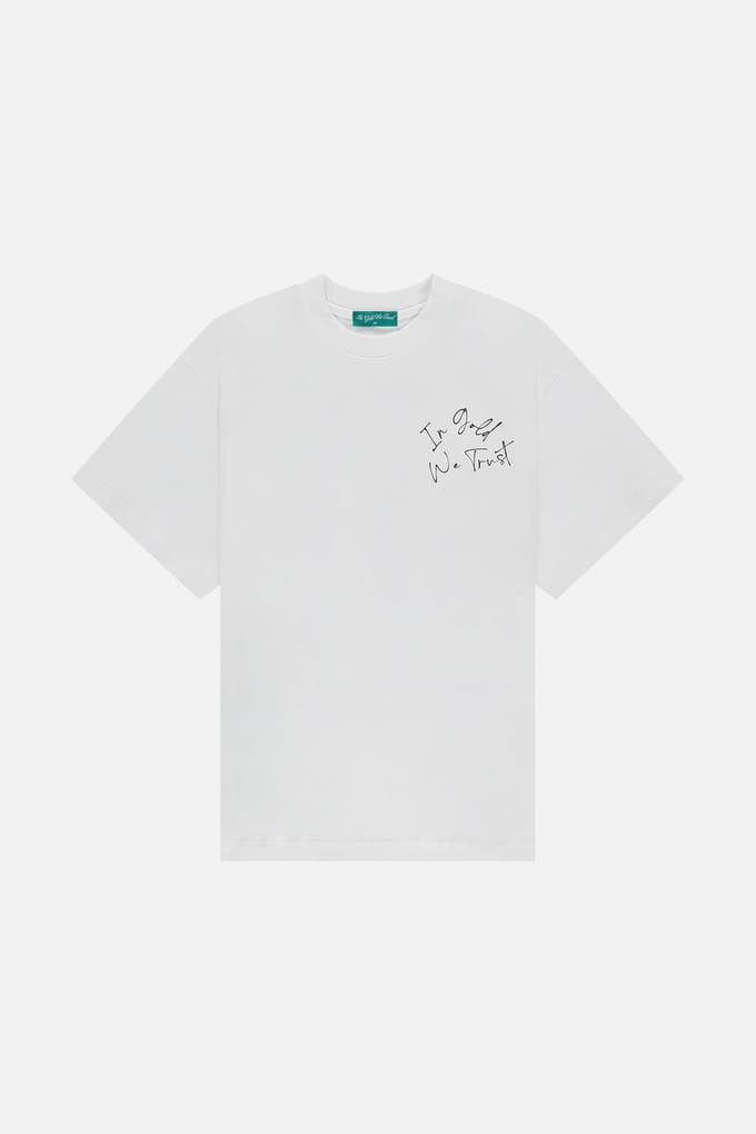 In Gold We Trust The Parrot White Größe: S | Hemden Outlet | Unisex | Weiß