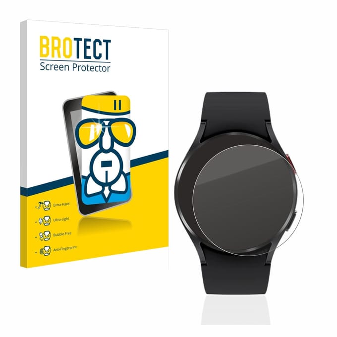 Screenprotector voor Samsung Galaxy Watch 4 (40mm) Beschermglas transparant