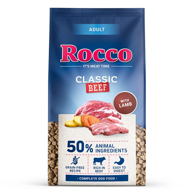Rocco Adult Rundvlees met Lam - Dubbelpak 2 x 10 Kg