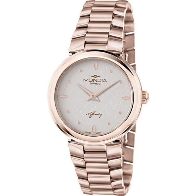 Mondia - MS-211-SS-04BL-CM - Polshorloge - Dames - Quartz - Affinity City Lady