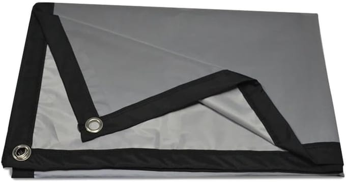 Projectiescherm - Filmscherm Beamer - Thuisbioscoop Creëren - Antilicht Coating - 120 Inch - Grijs