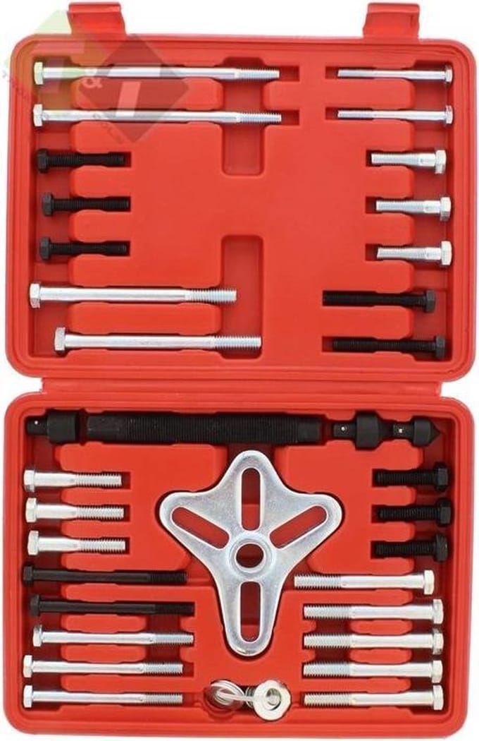 Universele trekkerset - Poelietrekker - Lagertrekker - 46 delig