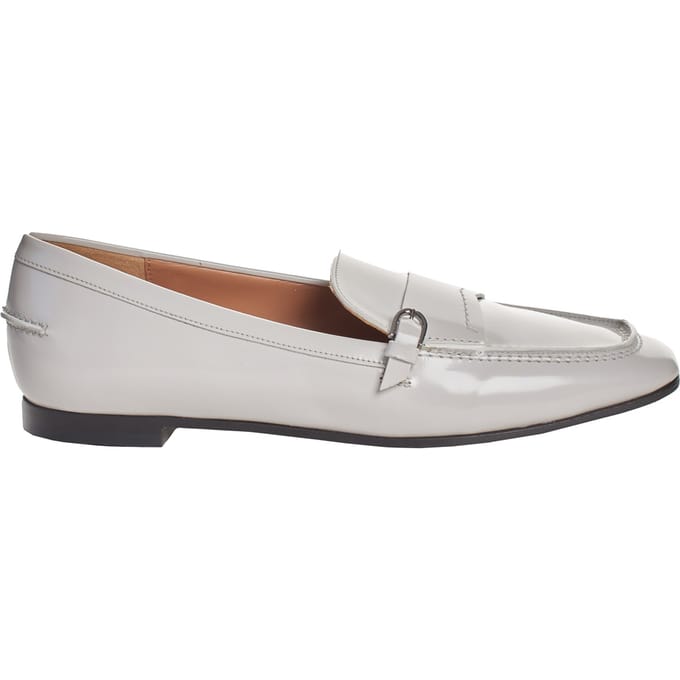X3A079 dames leren loafers
