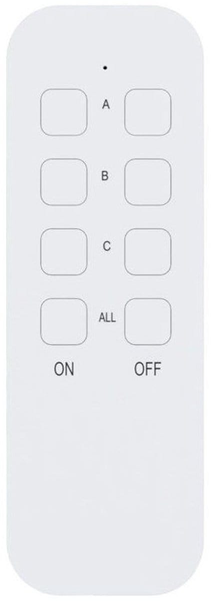 KYF – KYF-PLUG-002-R – Draadloze afstandsbediening – 433,92 MHz – 30 m