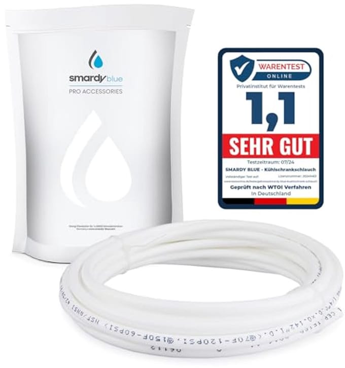5m Waterslang 6,35mm (1/4") voor Koelkast, Osmose, Waterfilter en Aquarium