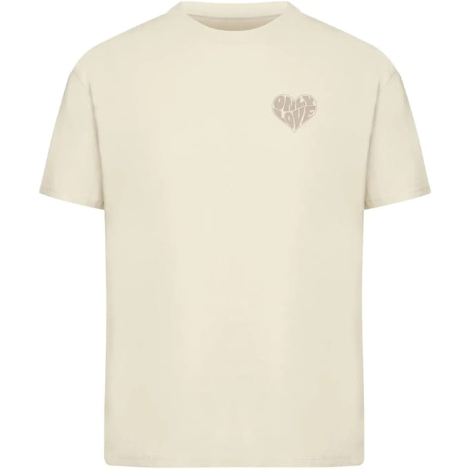 Dames-T-shirt Miss Tee Only Love Heart