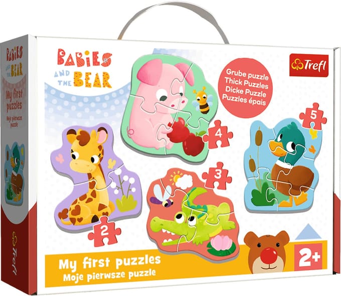 Trefl Dieren Legpuzzel - 5 stukjes - Vanaf 2 jaar