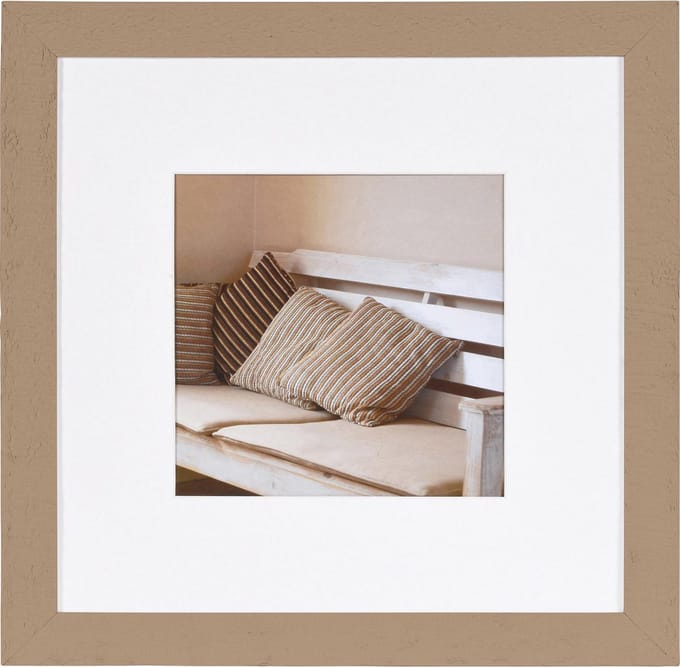 Fotolijst - Henzo - Driftwood - Fotomaat 40x40 cm - Beige