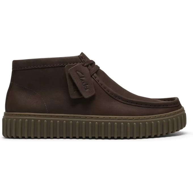 Clarks Instappers Torhill HiDark Bruin-45